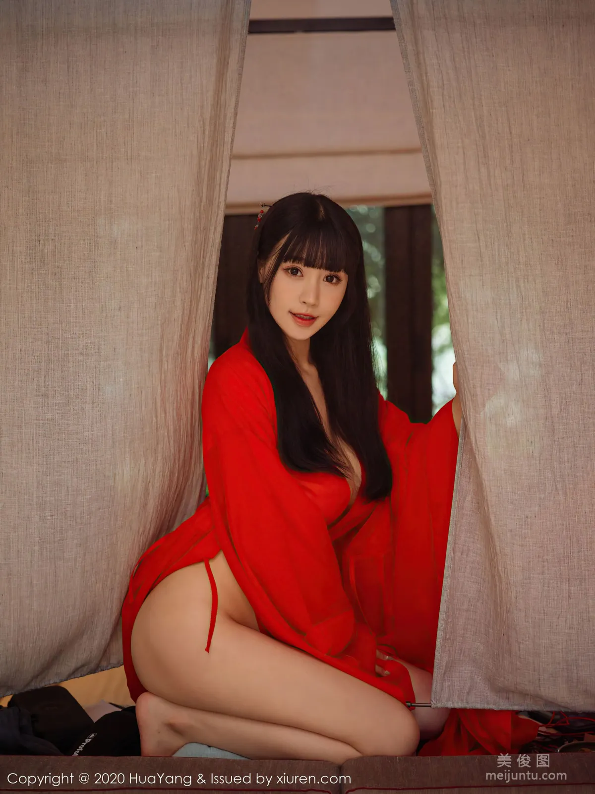 [HuaYang] Vol.310 Barbie Ke'er Flower - Time Travel to the Song Dynasty Theme Series photo 25