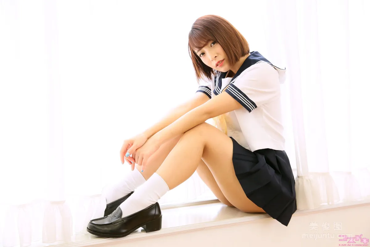 [Cosdoki] Miku Abeno - abenomiku2_pic_sailor1+2 photo 34
