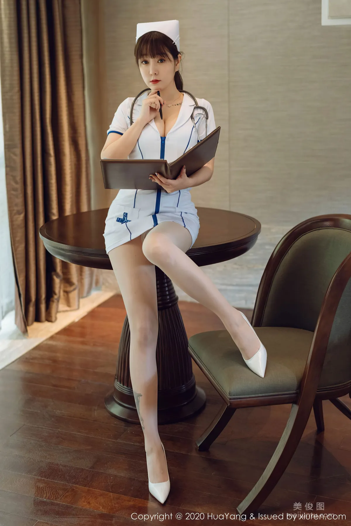 [HuaYang] Vol.330 Wang Yuchun - The Head Nurse's Private Gentle and Considerate Service~ photo 22