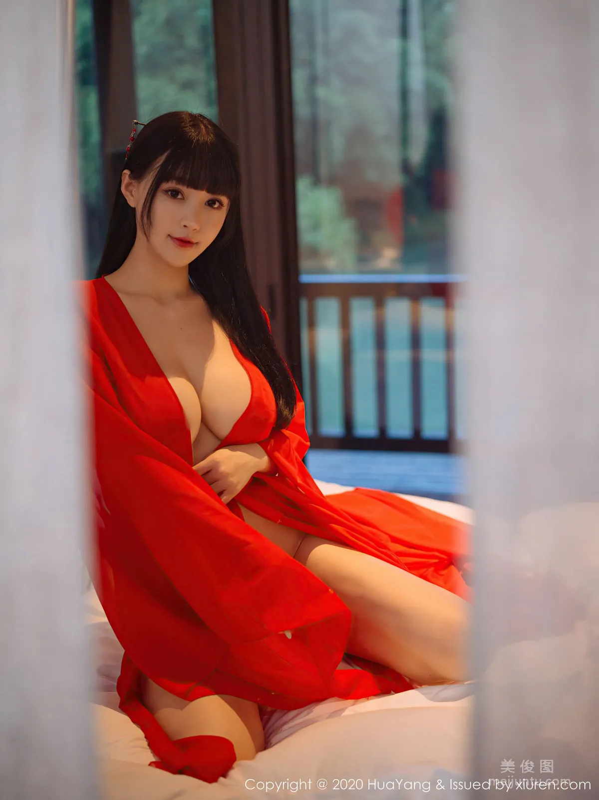 [HuaYang] Vol.310 Barbie Ke'er Flower - Time Travel to the Song Dynasty Theme Series photo 57