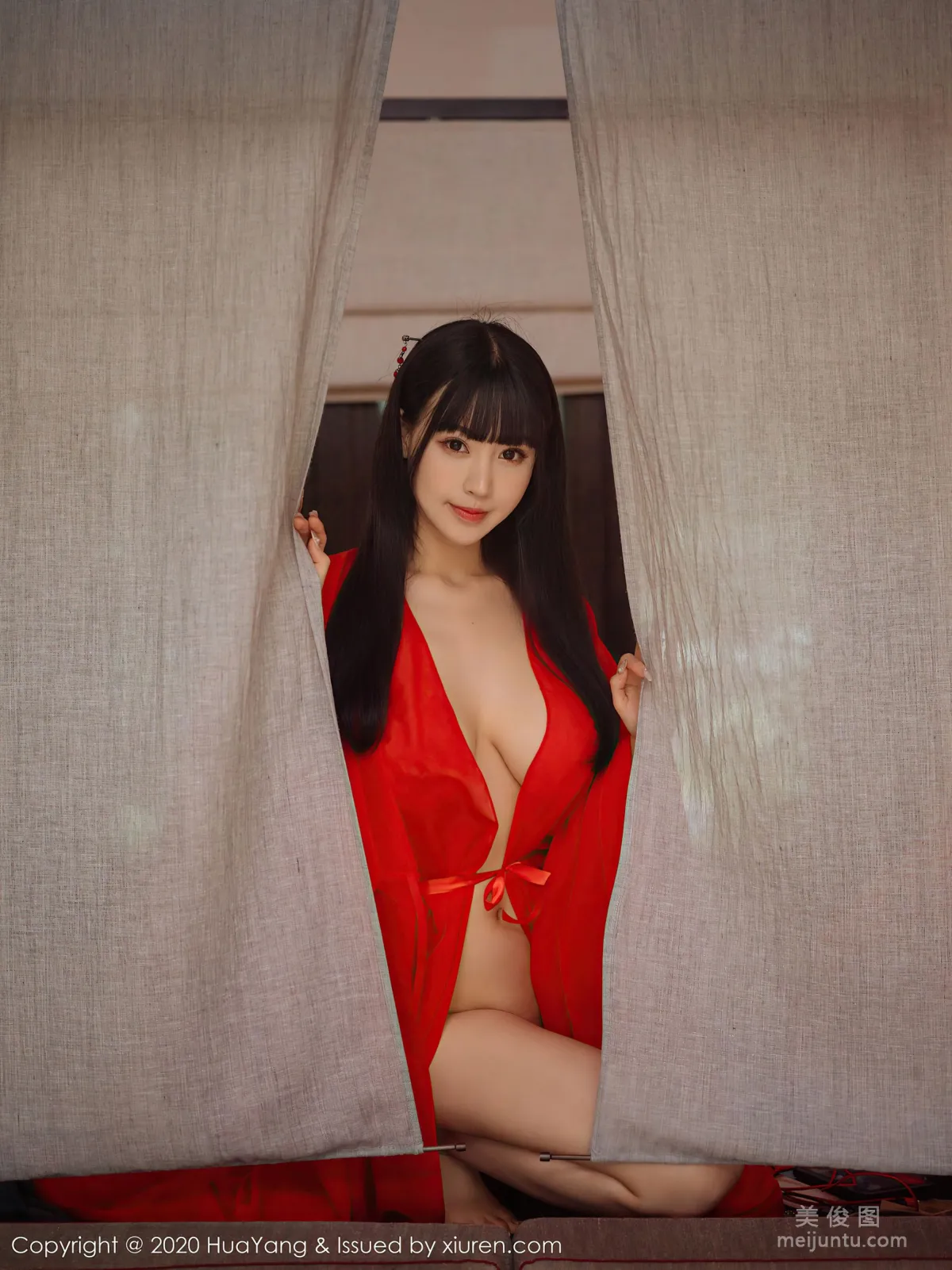 [HuaYang] Vol.310 Barbie Ke'er Flower - Time Travel to the Song Dynasty Theme Series photo 19