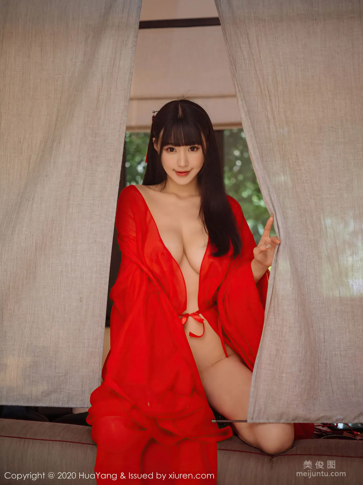 [HuaYang] Vol.310 Barbie Ke'er Flower - Time Travel to the Song Dynasty Theme Series photo 22