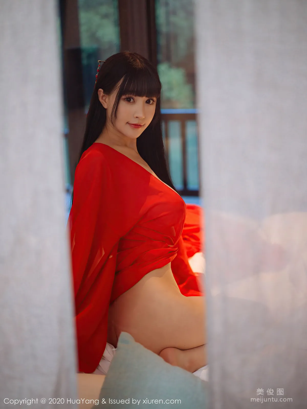 [HuaYang] Vol.310 Barbie Ke'er Flower - Time Travel to the Song Dynasty Theme Series photo 59