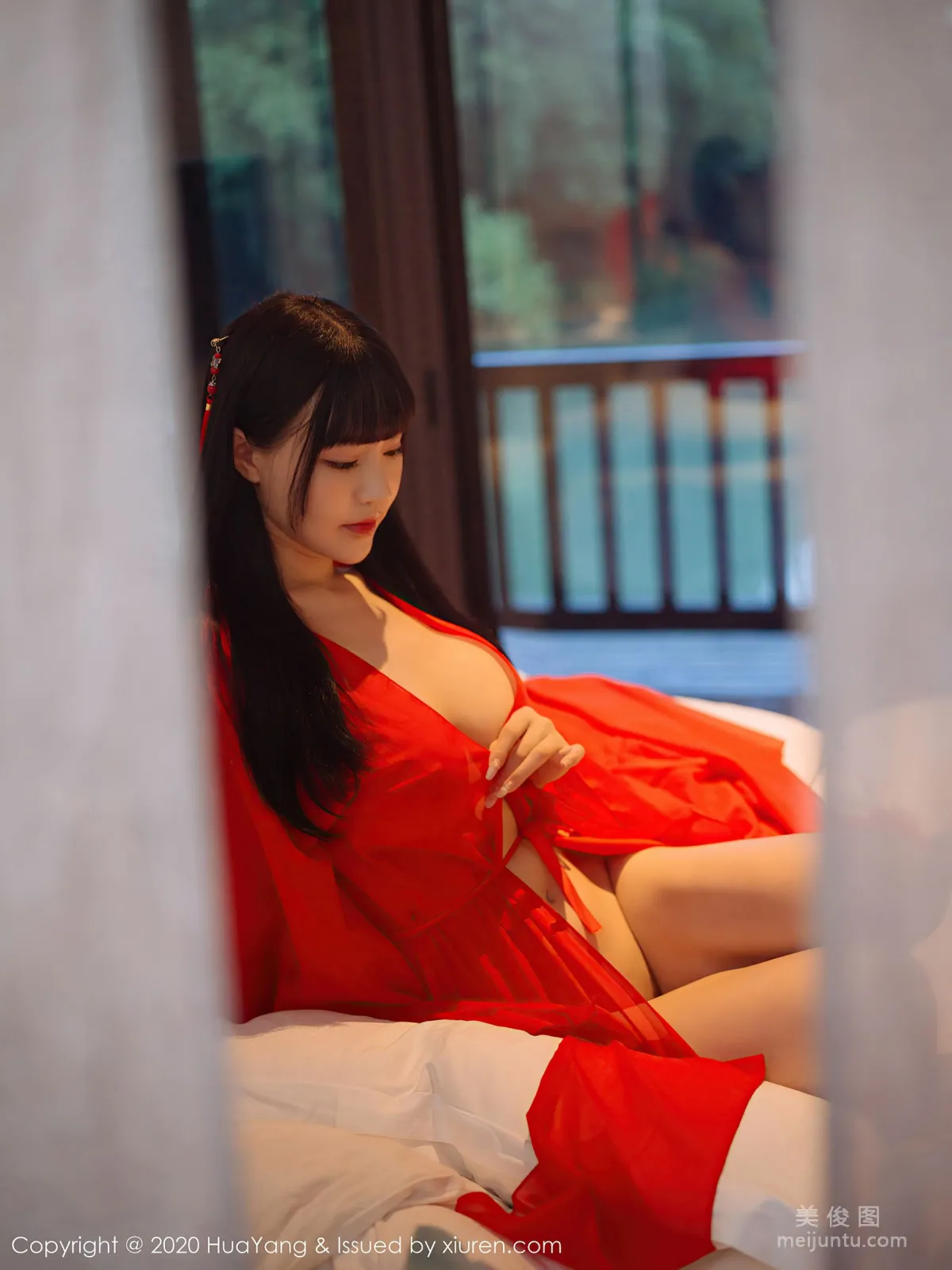 [HuaYang] Vol.310 Barbie Ke'er Flower - Time Travel to the Song Dynasty Theme Series photo 54