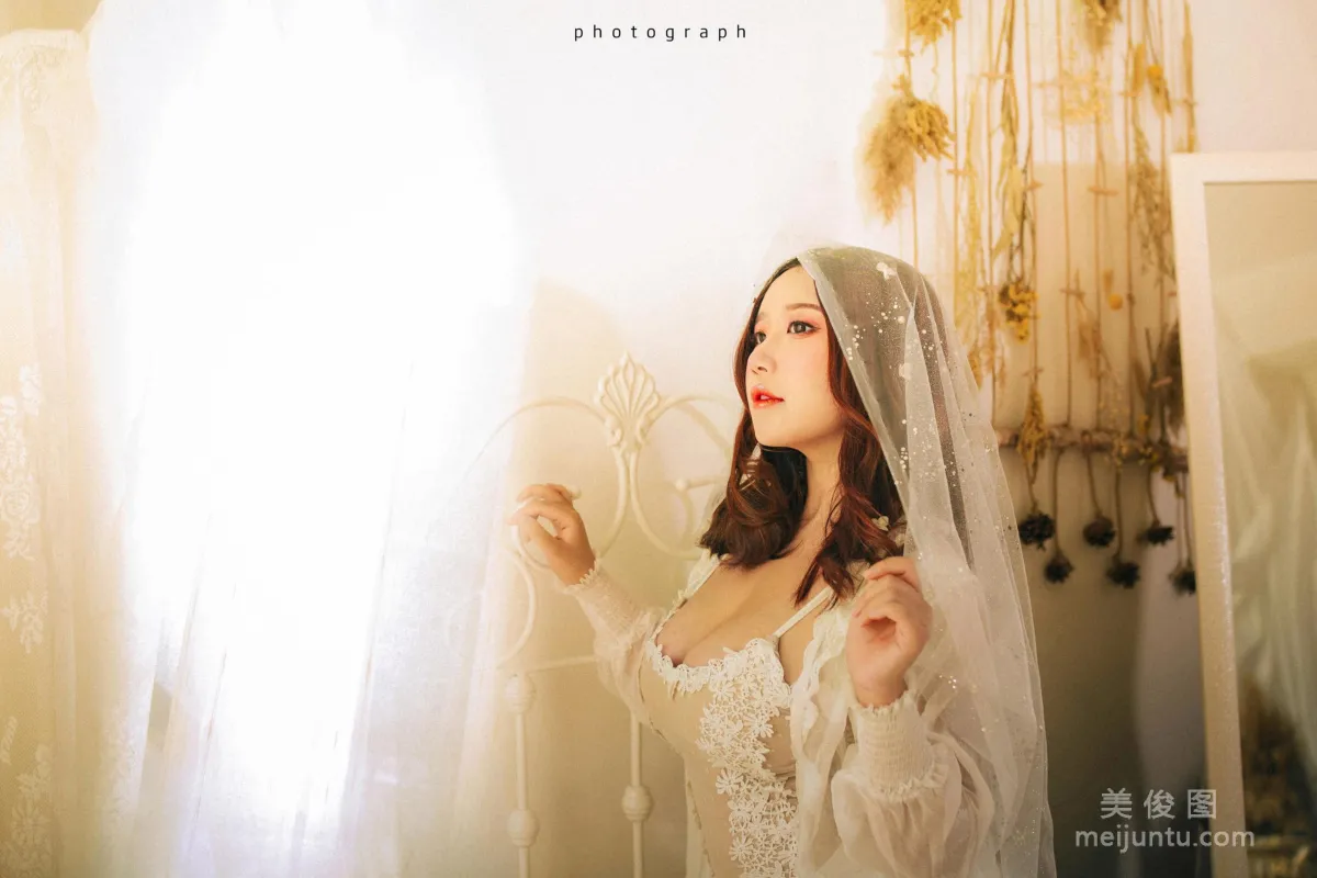 [动漫博主Cosplay] 穆零Mu0 - 白色 4