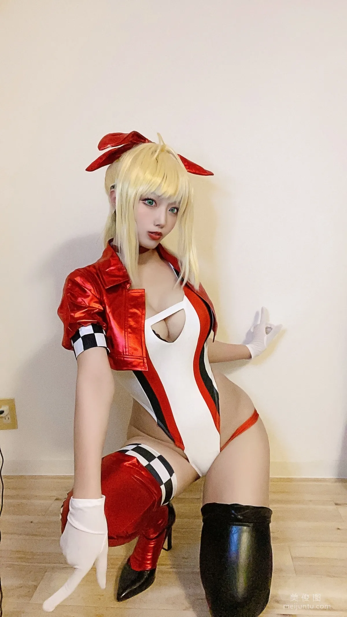 [Cosplay] Qieqie celia - Nero Racing Photo Set photo 12