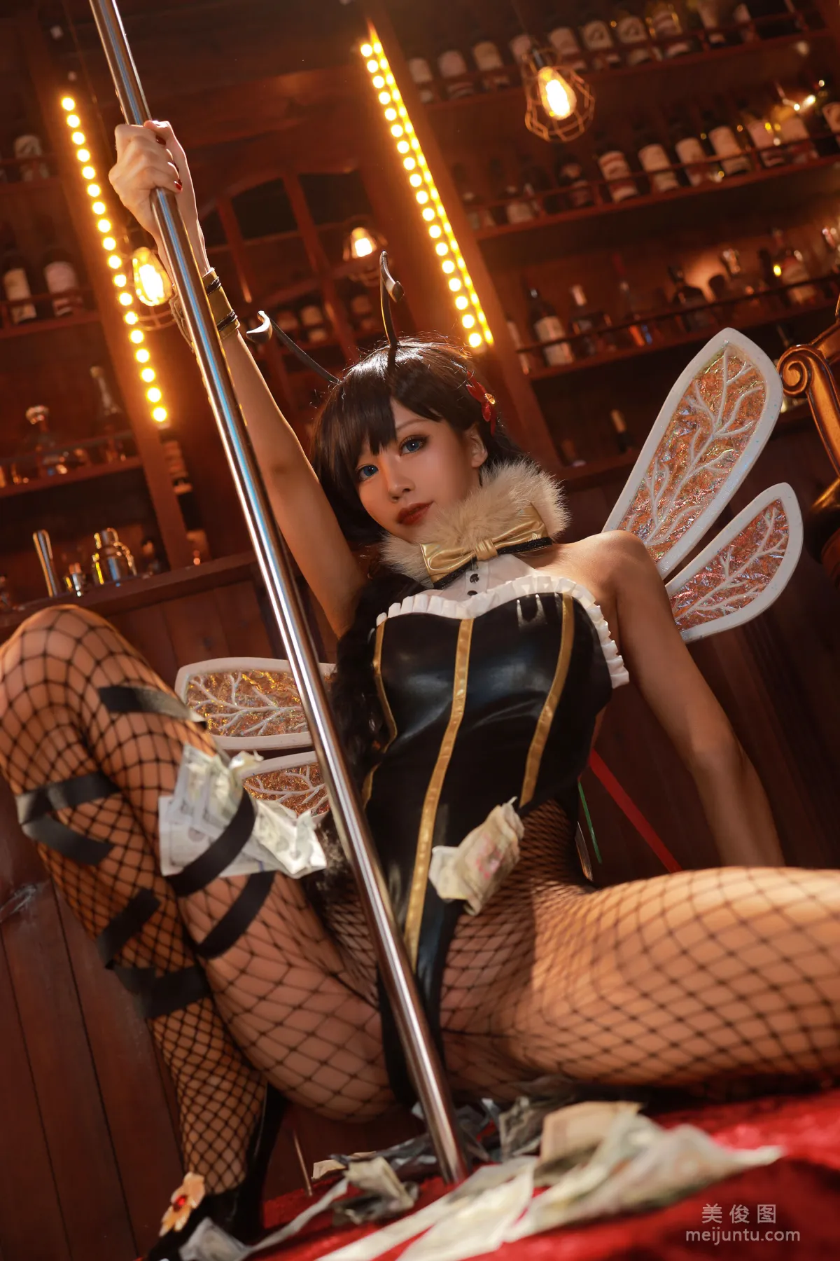 [Cosplay] 水淼aqua - 黑皮蜜蜂 48
