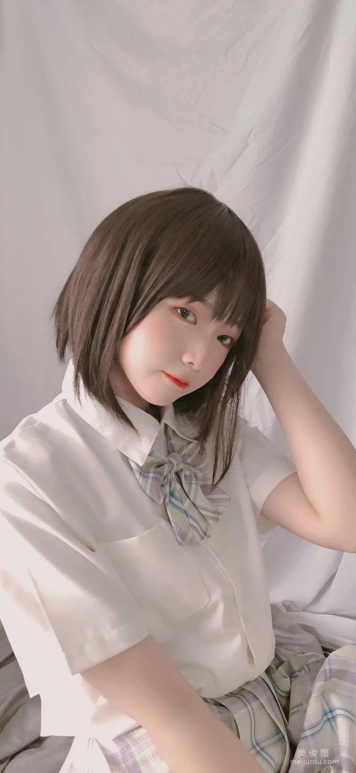 [Cosplay] 萌妹是青水 - 學妹jk 25