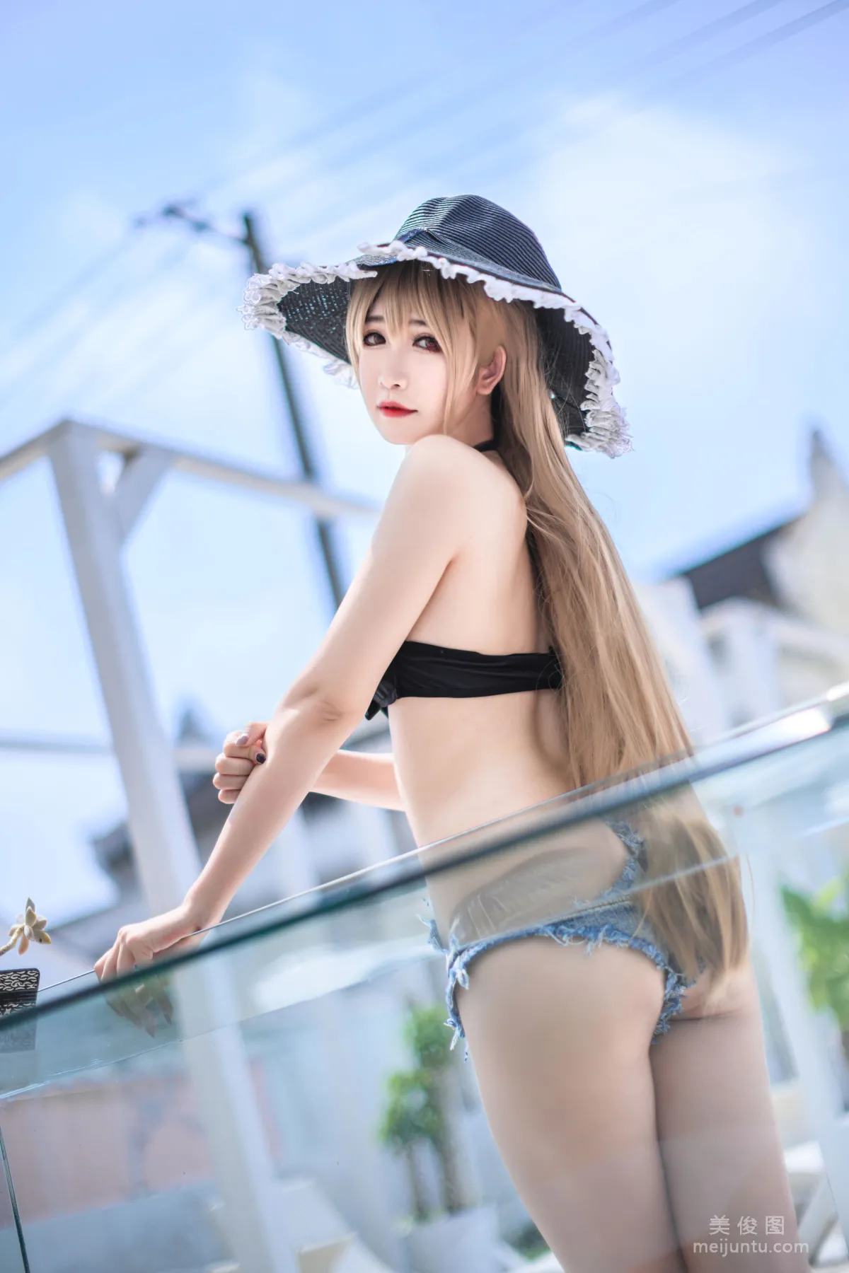 [Cosplay] 阮邑_Fairy - 让巴尔泳装 写真套图7