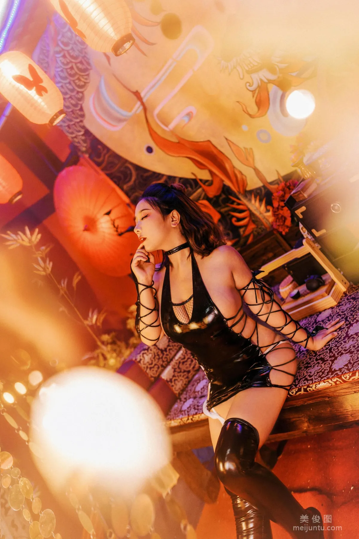 [Cosplay] 穆零Mu0 - 黑胶15