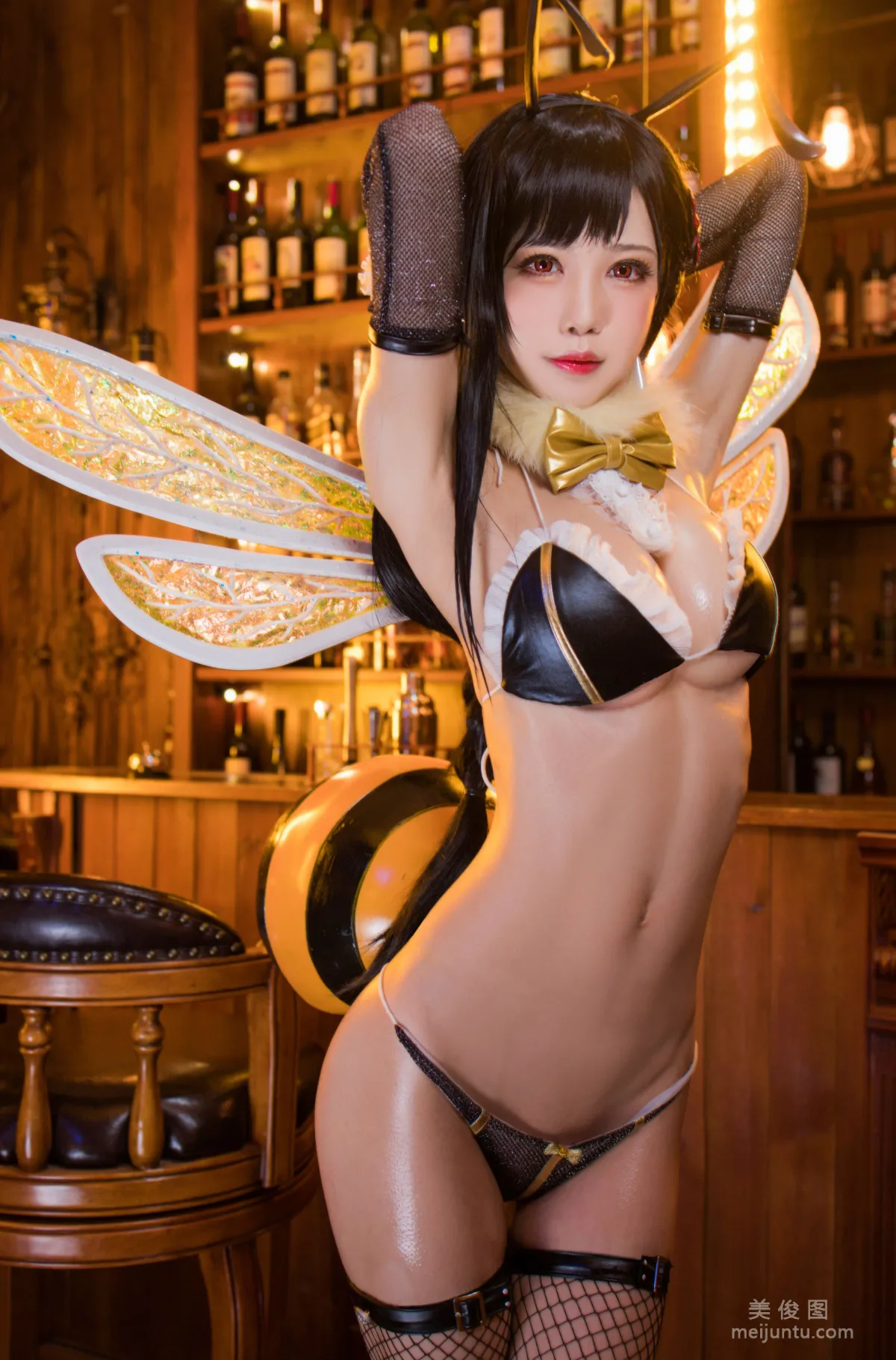 [Cosplay] 水淼aqua - 黑皮蜜蜂2