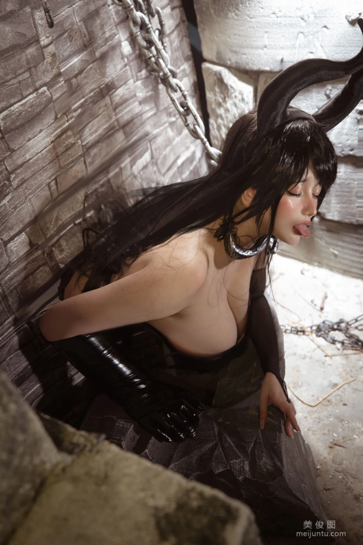 [Cosplay] NinJA Azhaizhai - Masochist Succubus Photo Set photo 37