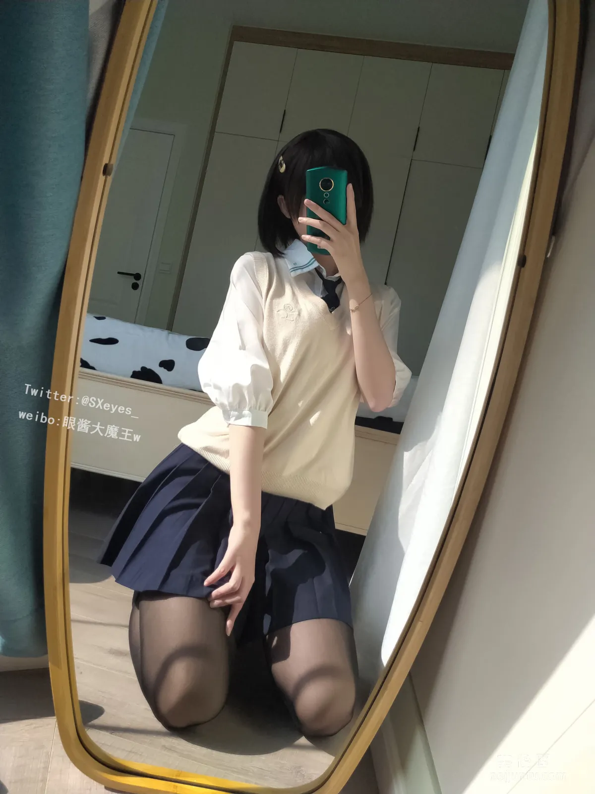 [Cosplay] 眼醬大魔王w - 小學妹 寫真套圖 2