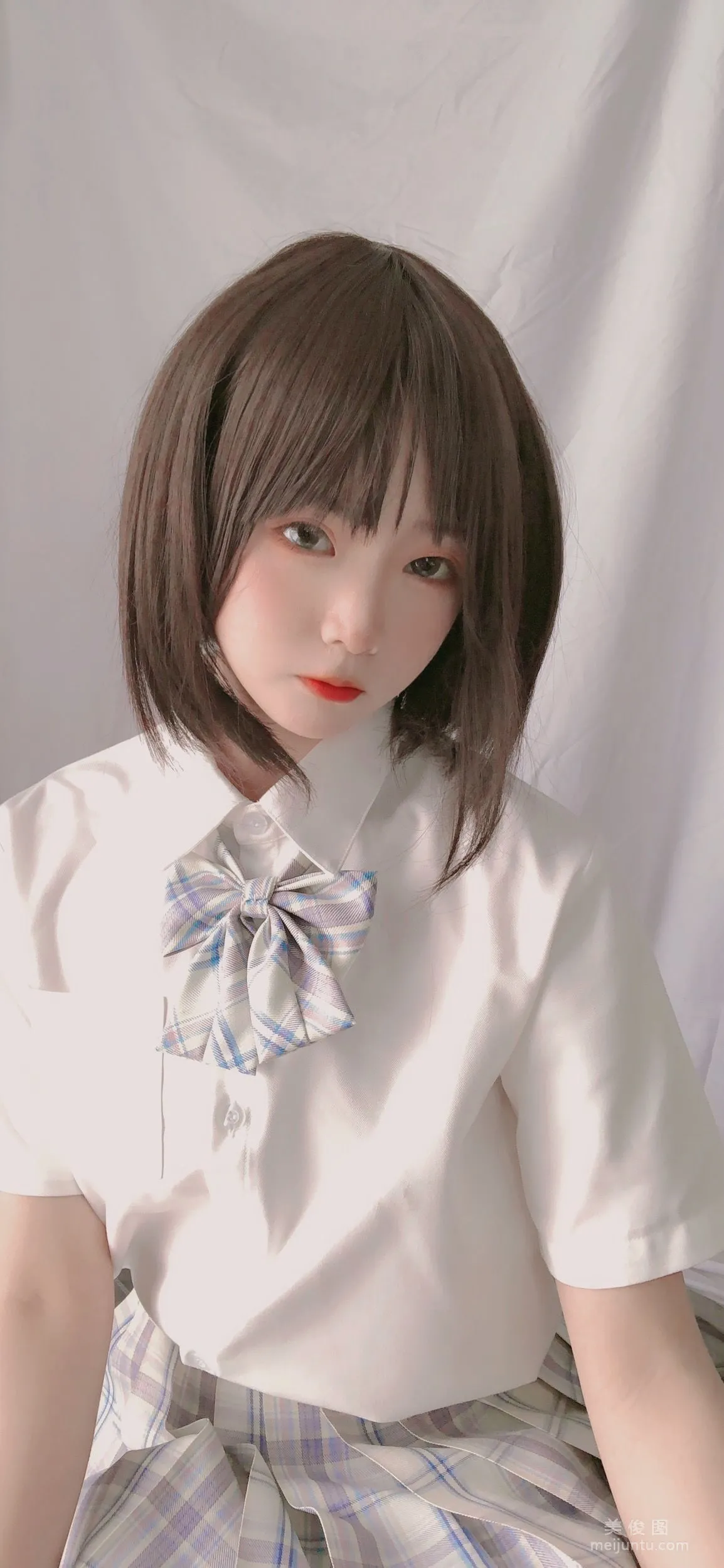 [Cosplay] 萌妹是青水 - 學妹jk 24