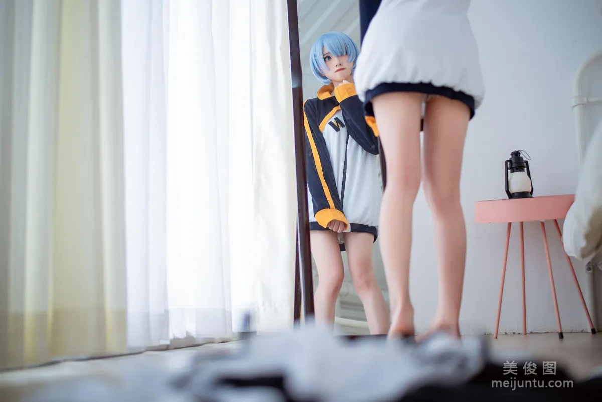 [Cosplay] Kitaro_绮太郎 - 蕾姆运动服13