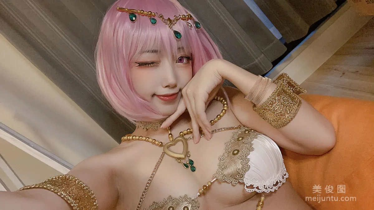 [Cosplay] Anime Blogger Qieqie celia, Indian Style Photo Set photo 2