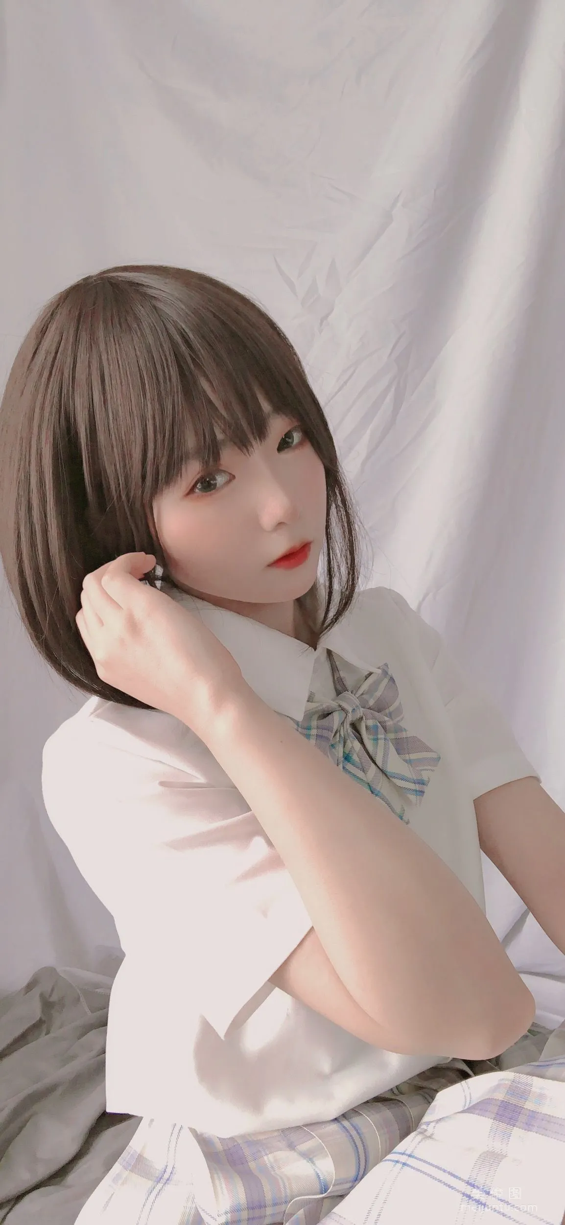 [Cosplay] 萌妹是青水 - 學妹jk 26