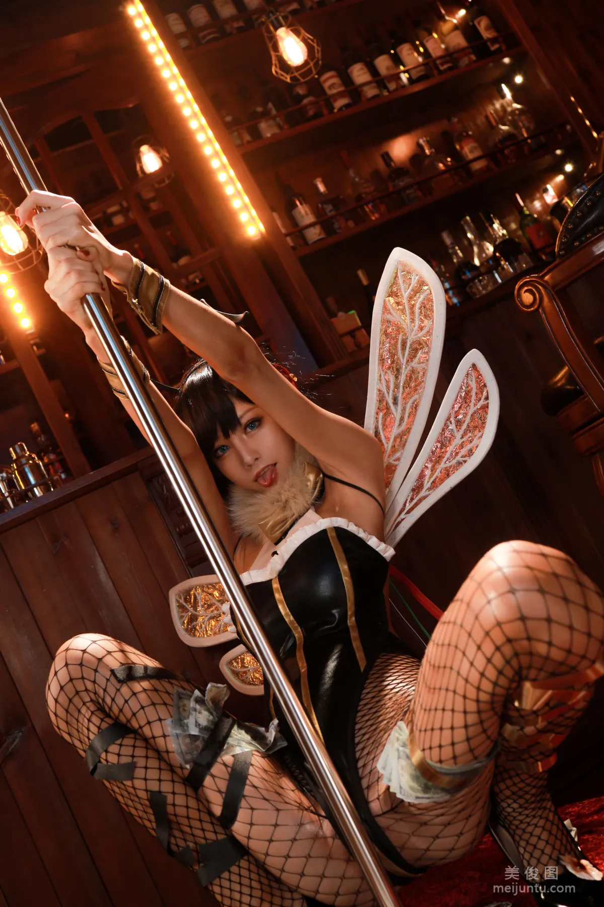 [Cosplay] 水淼aqua - 黑皮蜜蜂 53
