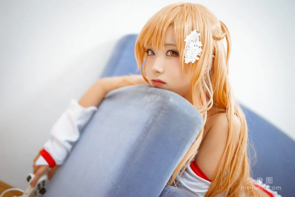 [Cosplay] Anime Blogger Qieqie celia - Asuna Lingerie photo 10