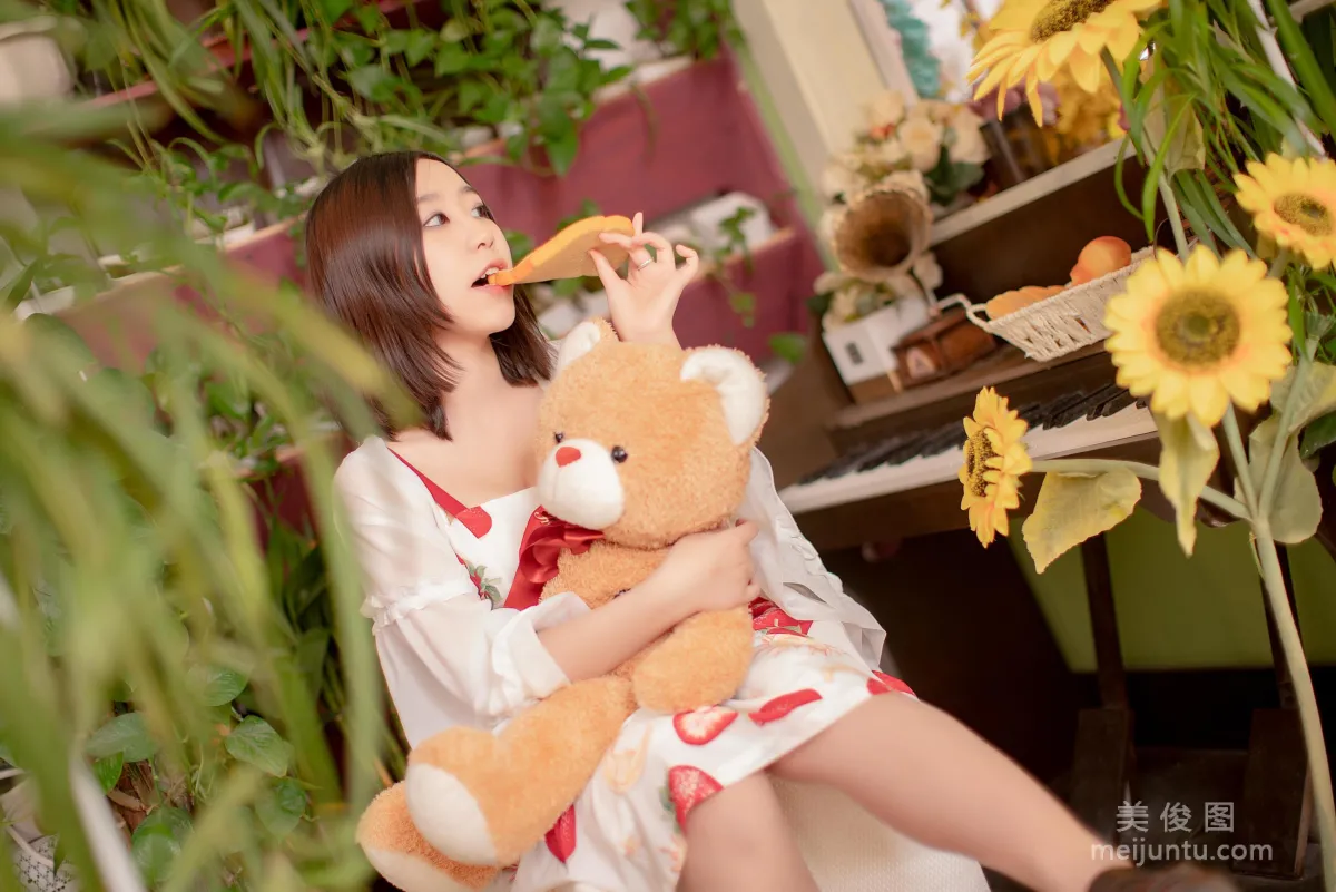 [Cosplay] 動漫博主穆零Mu0 - 小草莓 寫真套圖 5