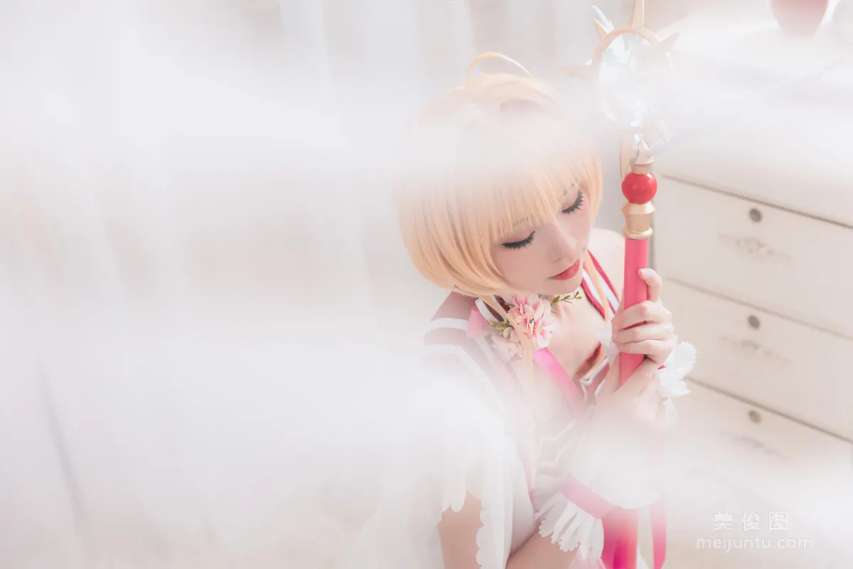 [Cosplay] 动漫博主Kitaro_绮太郎 - 小樱 写真套图4
