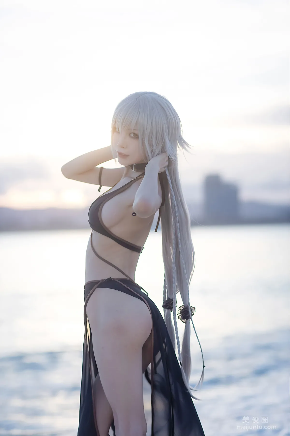 [Cosplay] 动漫博主水淼aqua - 贞德泳装 写真套图19
