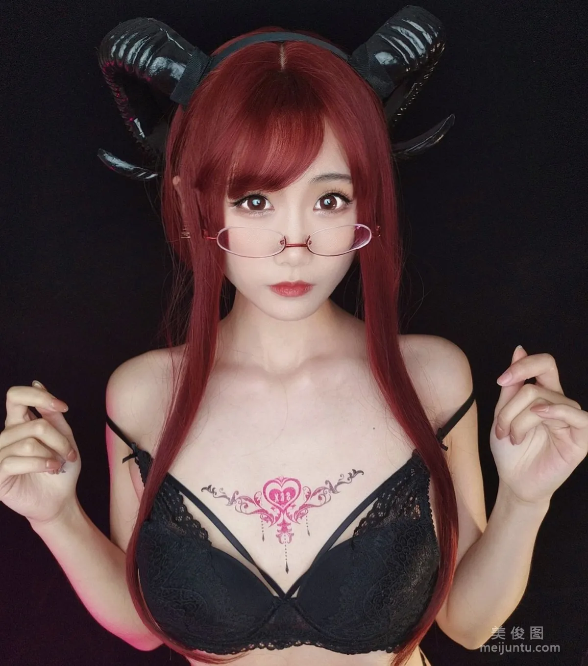 [Cosplay] 曉美媽 - (圣诞自拍)雪夜魅魔9