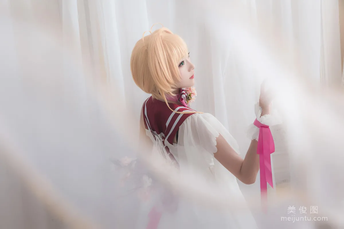 [Cosplay] 动漫博主Kitaro_绮太郎 - 小樱 写真套图5