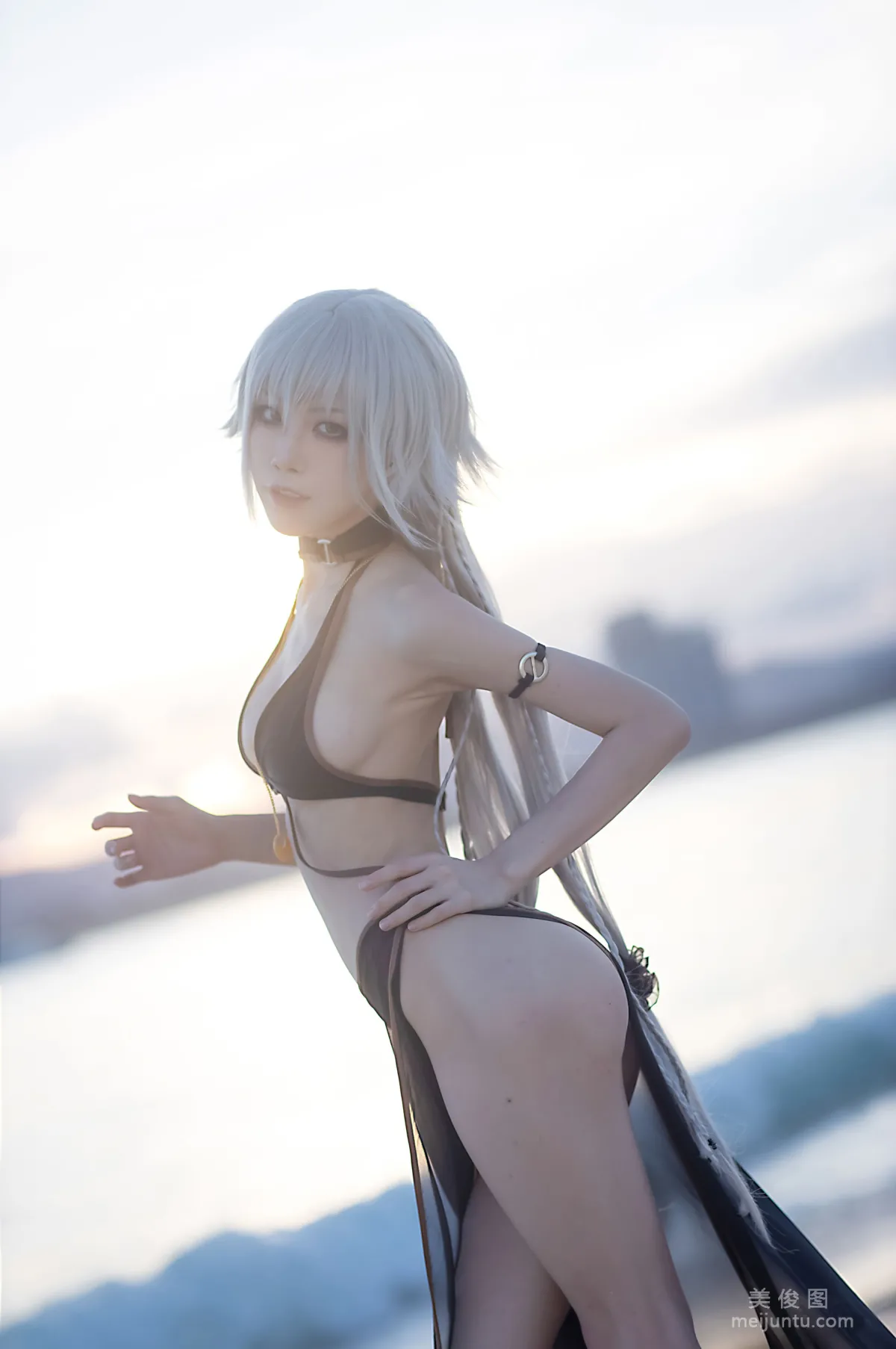 [Cosplay] 动漫博主水淼aqua - 贞德泳装 写真套图18