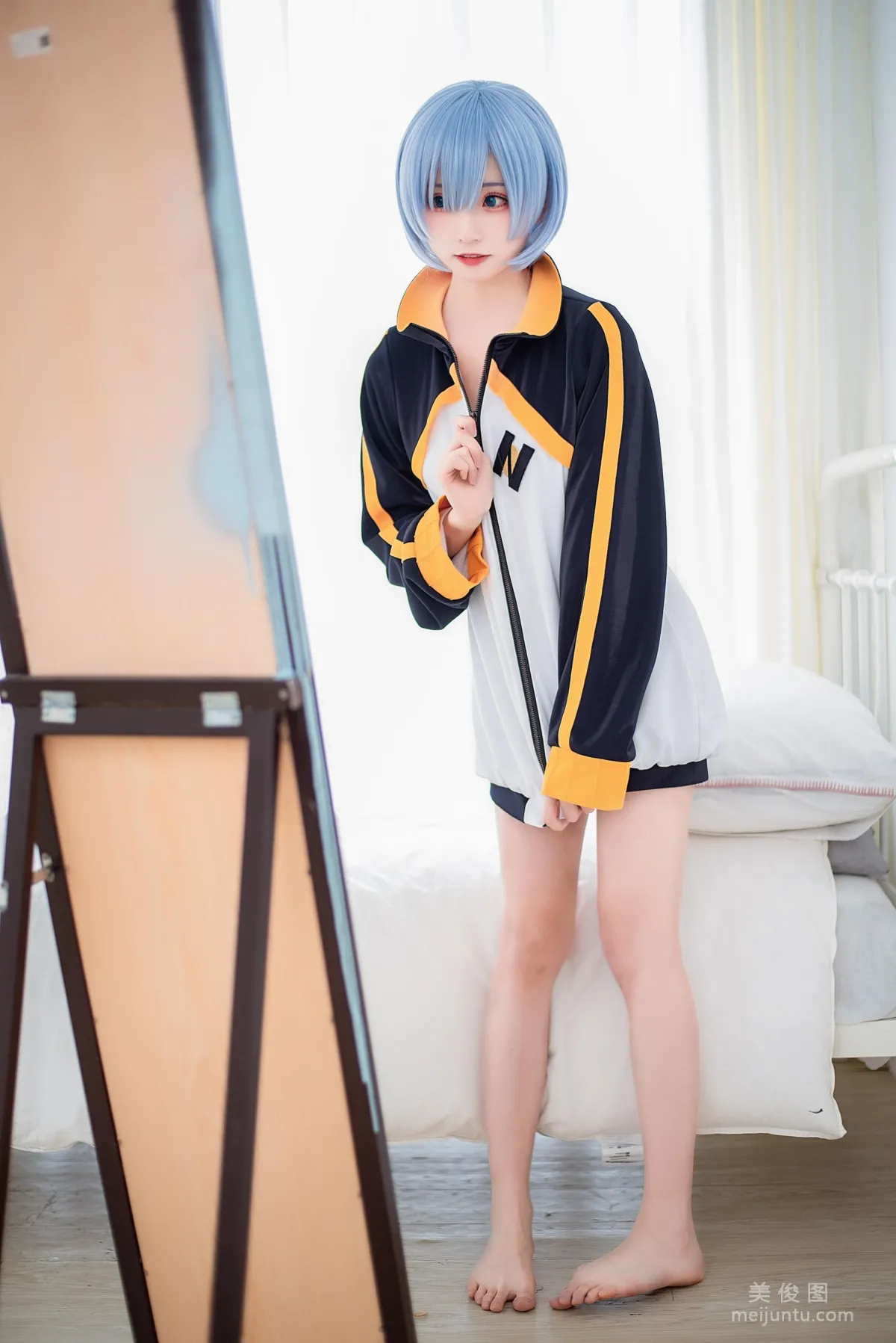 [Cosplay] Kitaro_绮太郎 - 蕾姆运动服10