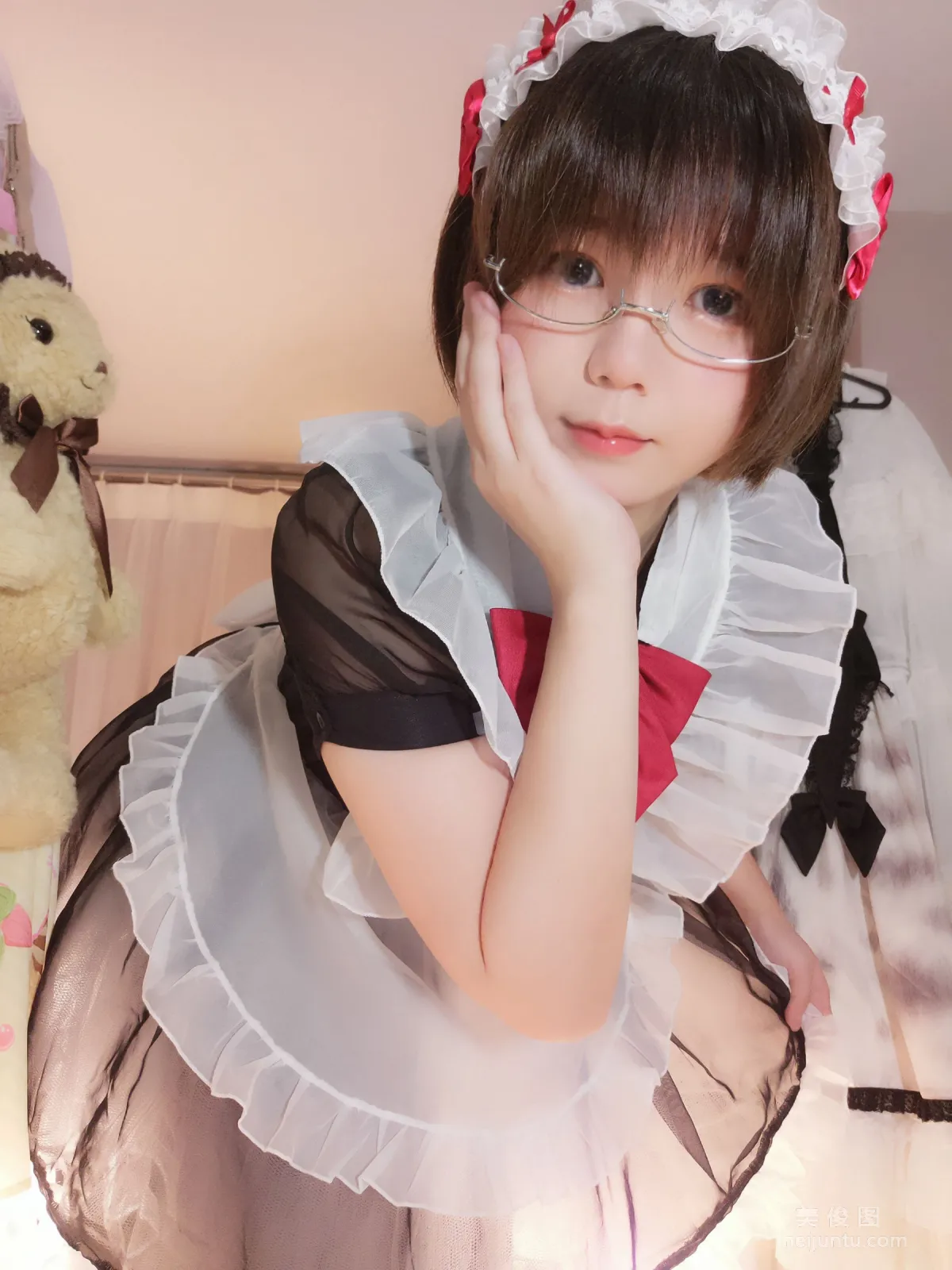 [Cosplay] Vol.25 きょう肉肉 - セクシーなメイド1