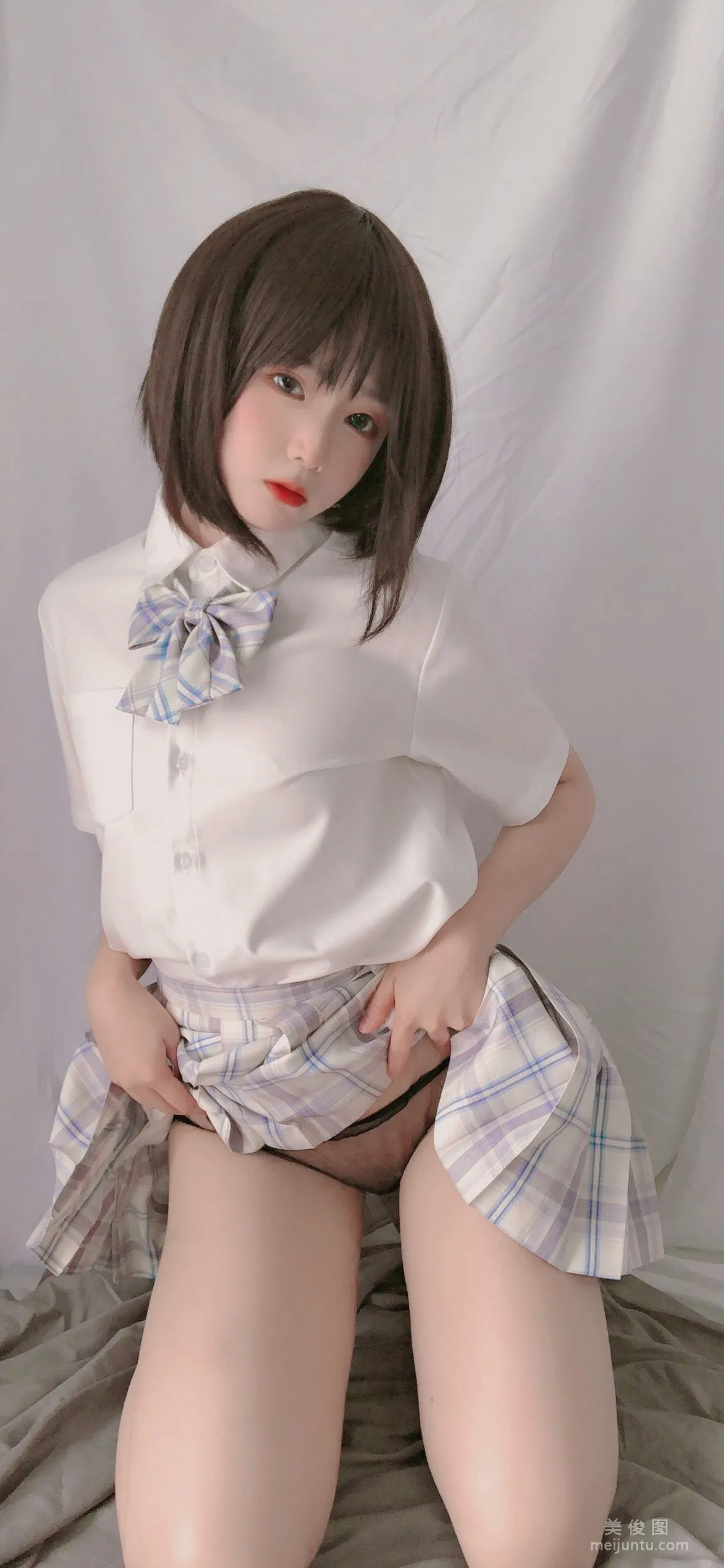 [Cosplay] 萌妹是青水 - 學妹jk 7