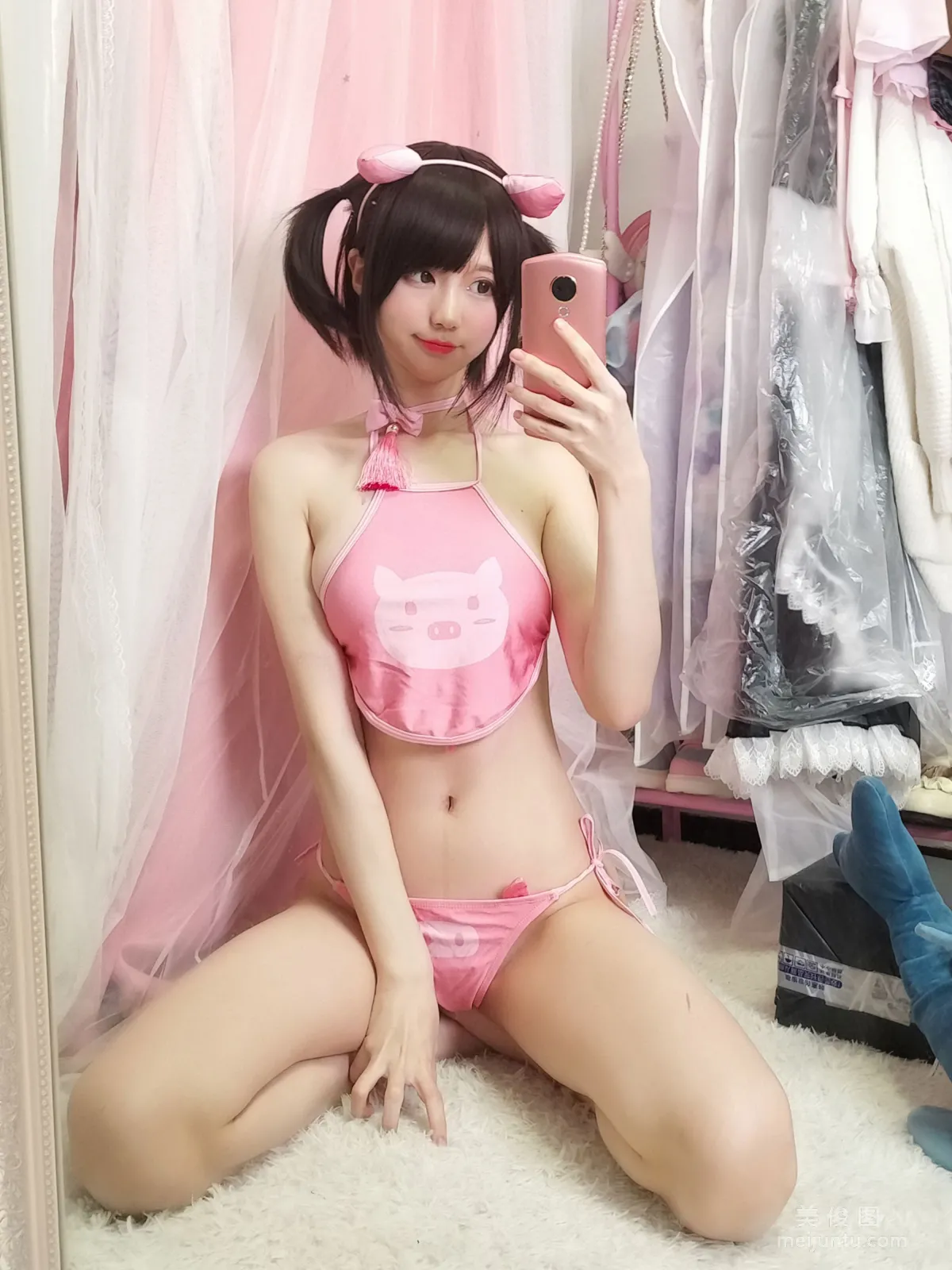 [fantia] NAGISA Mo Wumiao - Pink pig photo 3