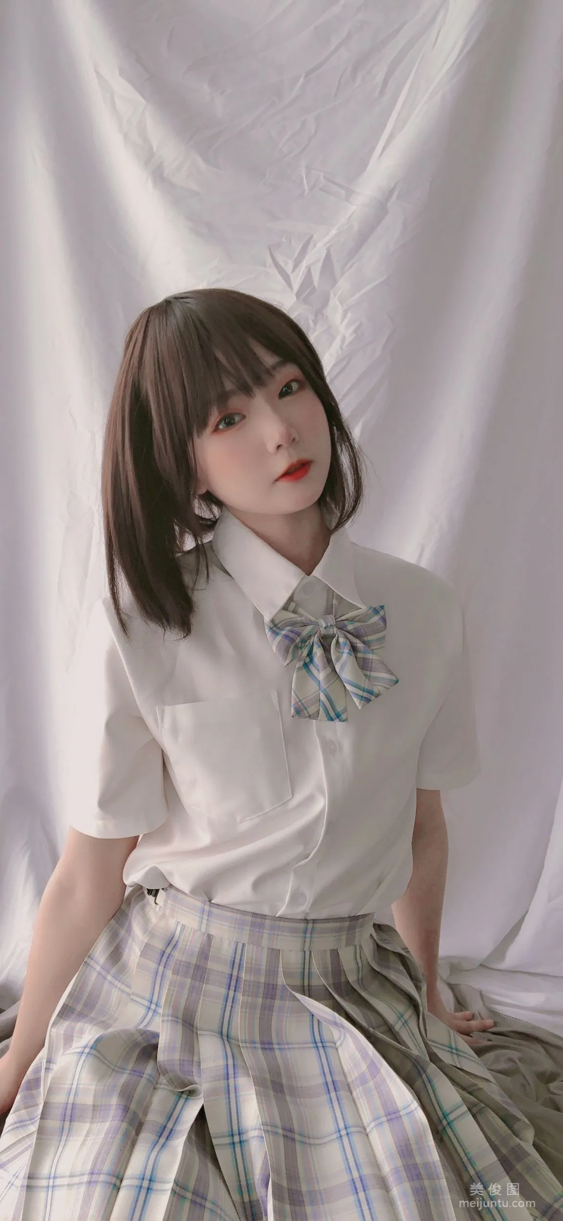 [Cosplay] 萌妹是青水 - 學妹jk 32