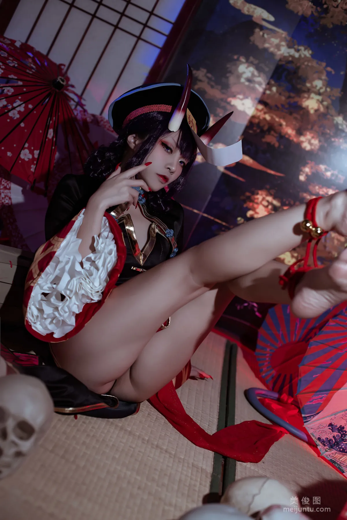 [Cosplay] 二佐Nisa - fate酒吞僵尸童子 写真套图17