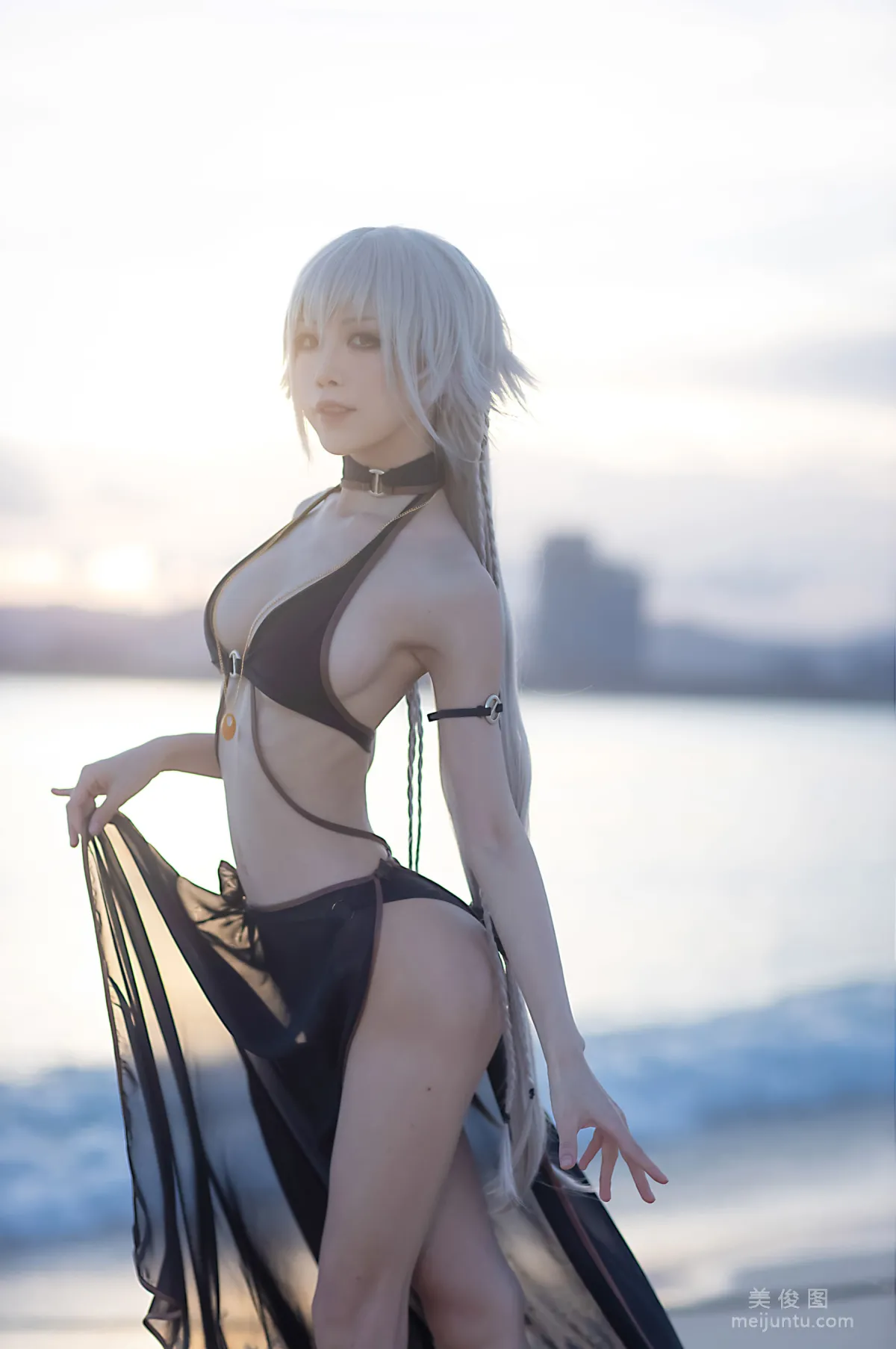 [Cosplay] 动漫博主水淼aqua - 贞德泳装 写真套图17