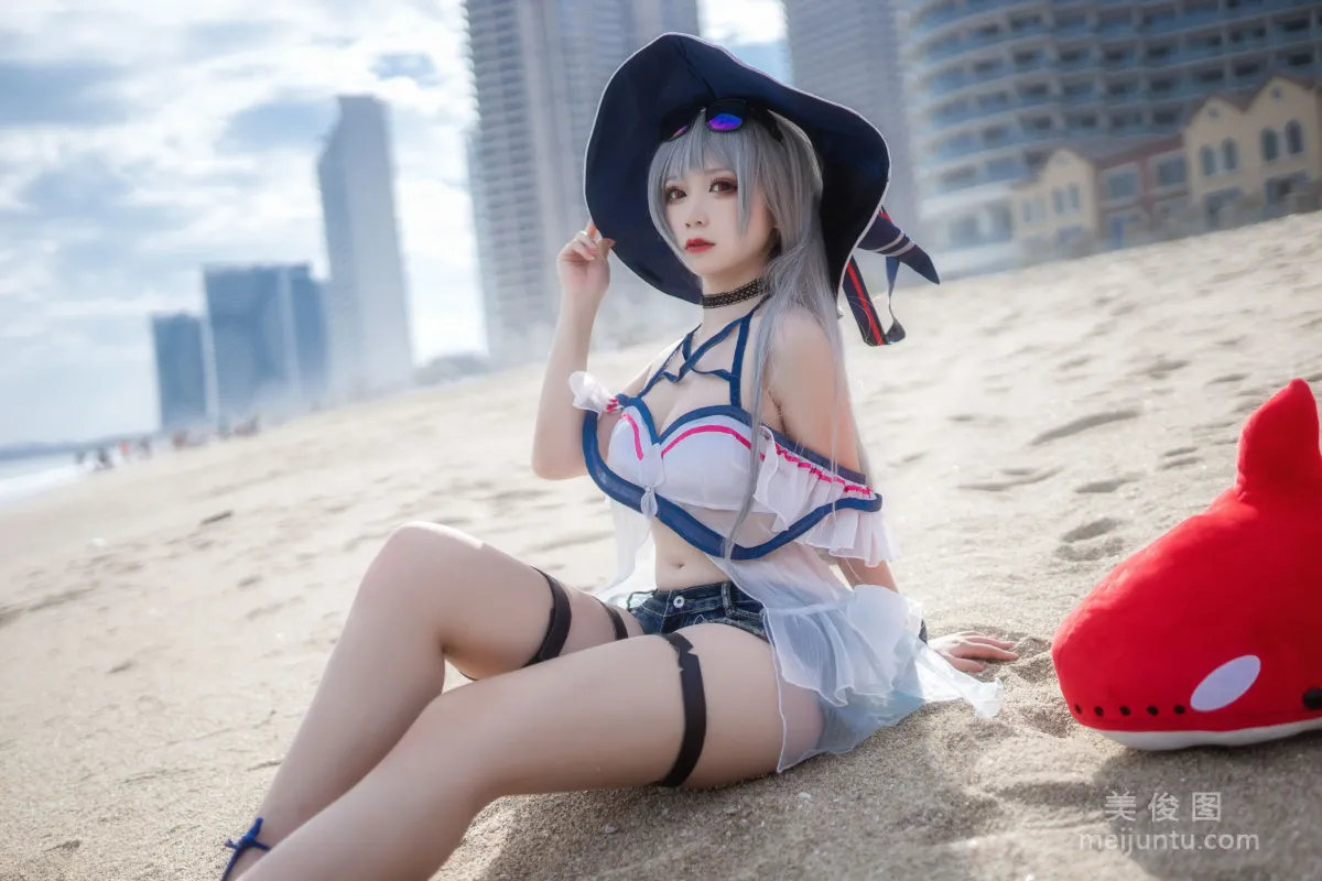 [Cosplay] Yingluojiang w - Skadi Swimsuit photo 5