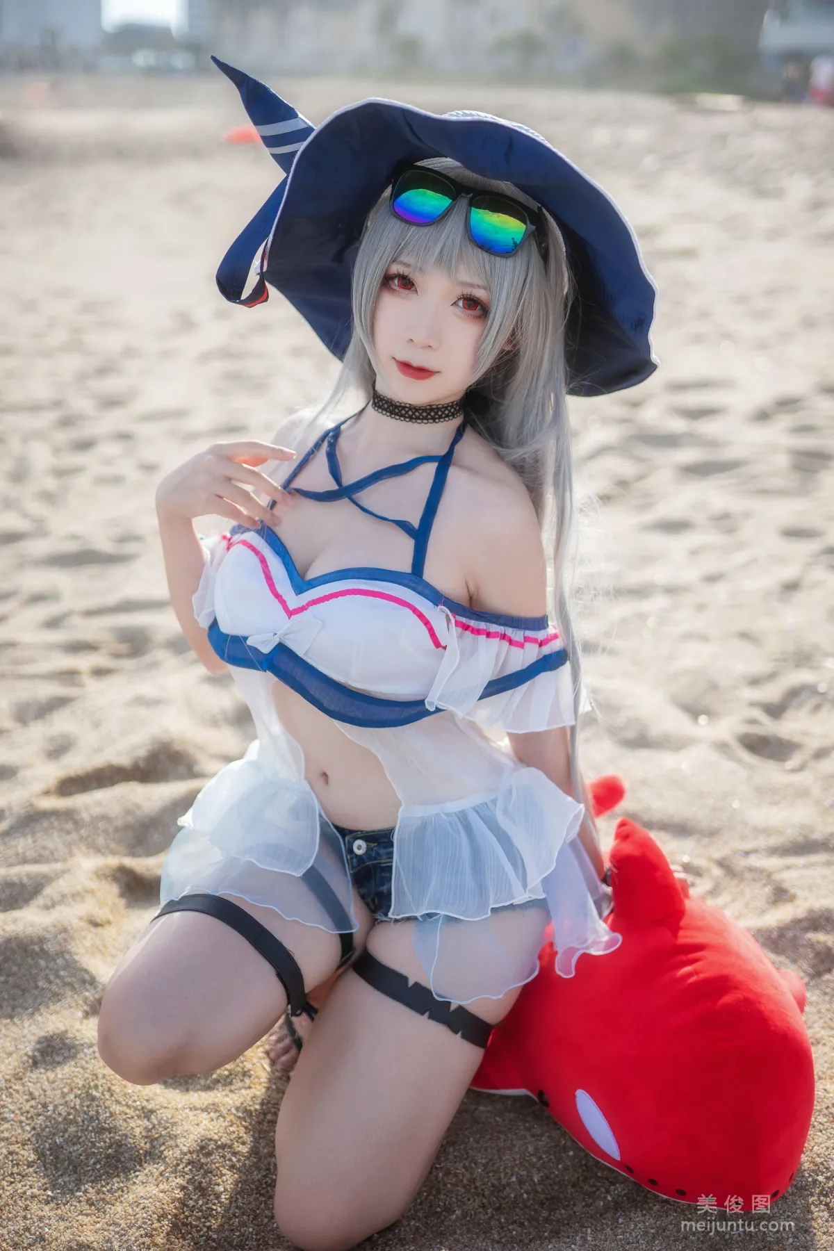 [Cosplay] Yingluojiang w - Skadi Swimsuit photo 21