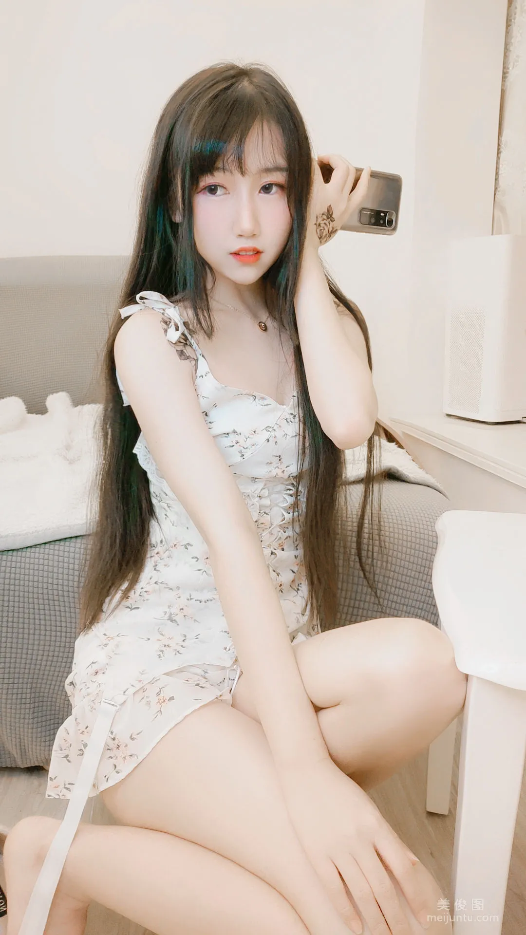 [Cosplay] 不呆猫 - 温柔风连衣裙12