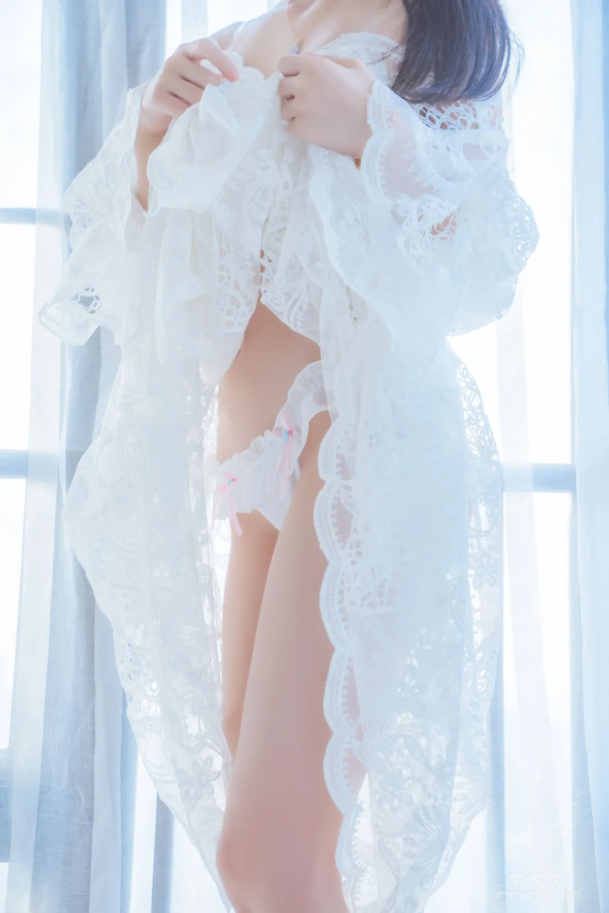 [Cosplay] 桜桃喵 - 初雪 寫真套圖 44