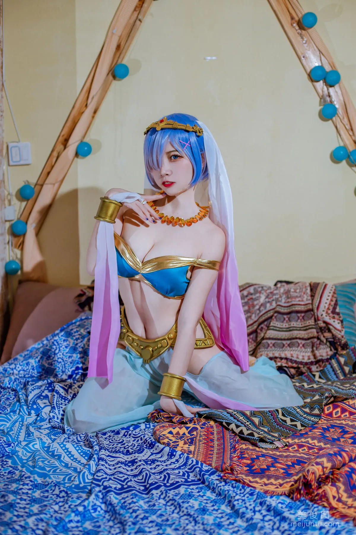 [Cosplay] 二佐Nisa - 蕾姆舞娘3
