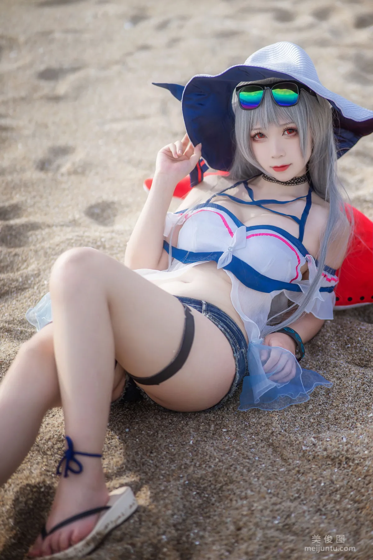 [Cosplay] Yingluojiang w - Skadi Swimsuit photo 19