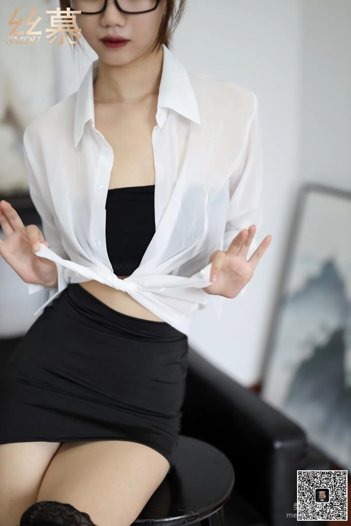 [丝慕SMOU] 特写集 TX062 米朵《教师家访-》 美腿写真24