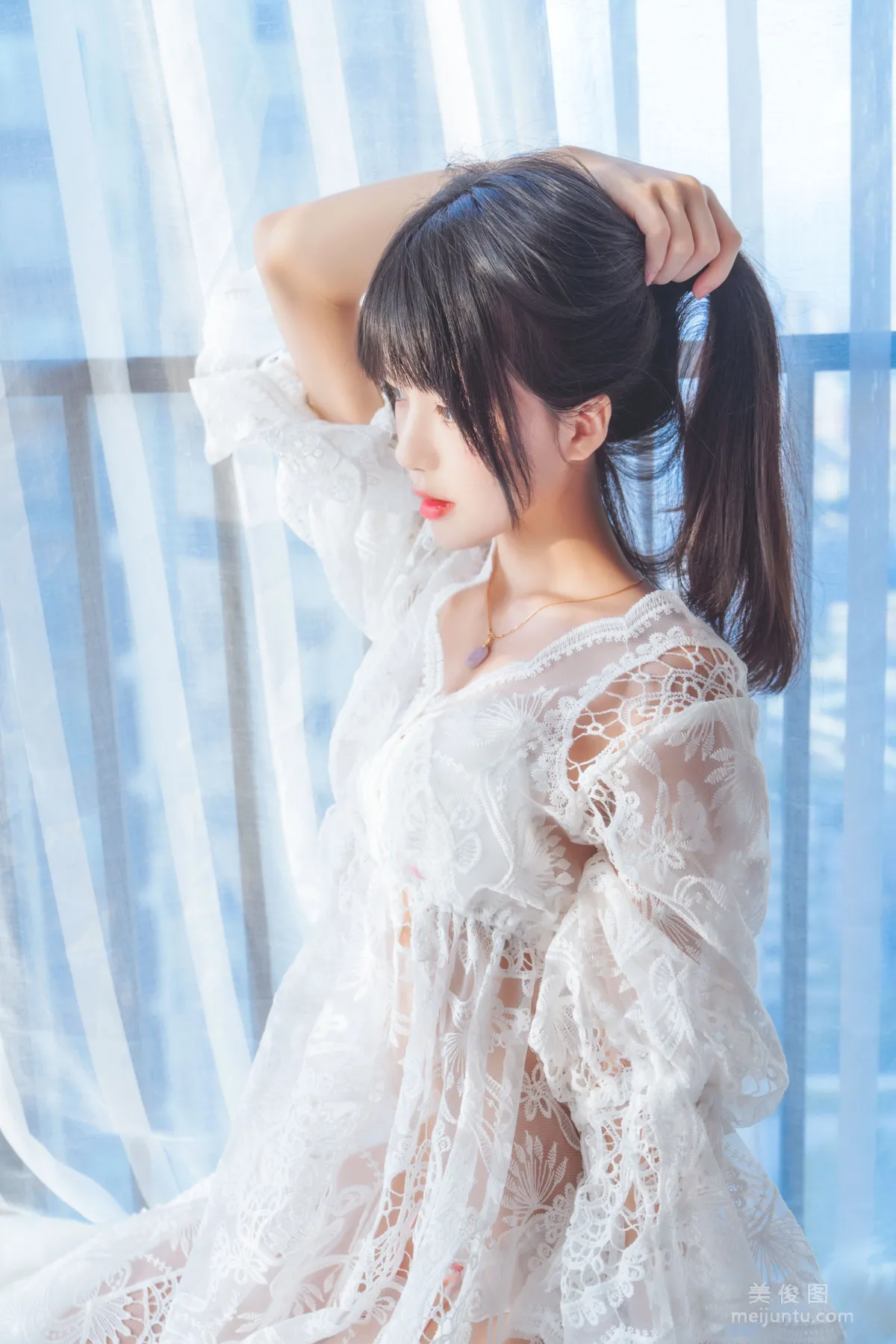 [Cosplay] 桜桃喵 - 初雪 寫真套圖 8