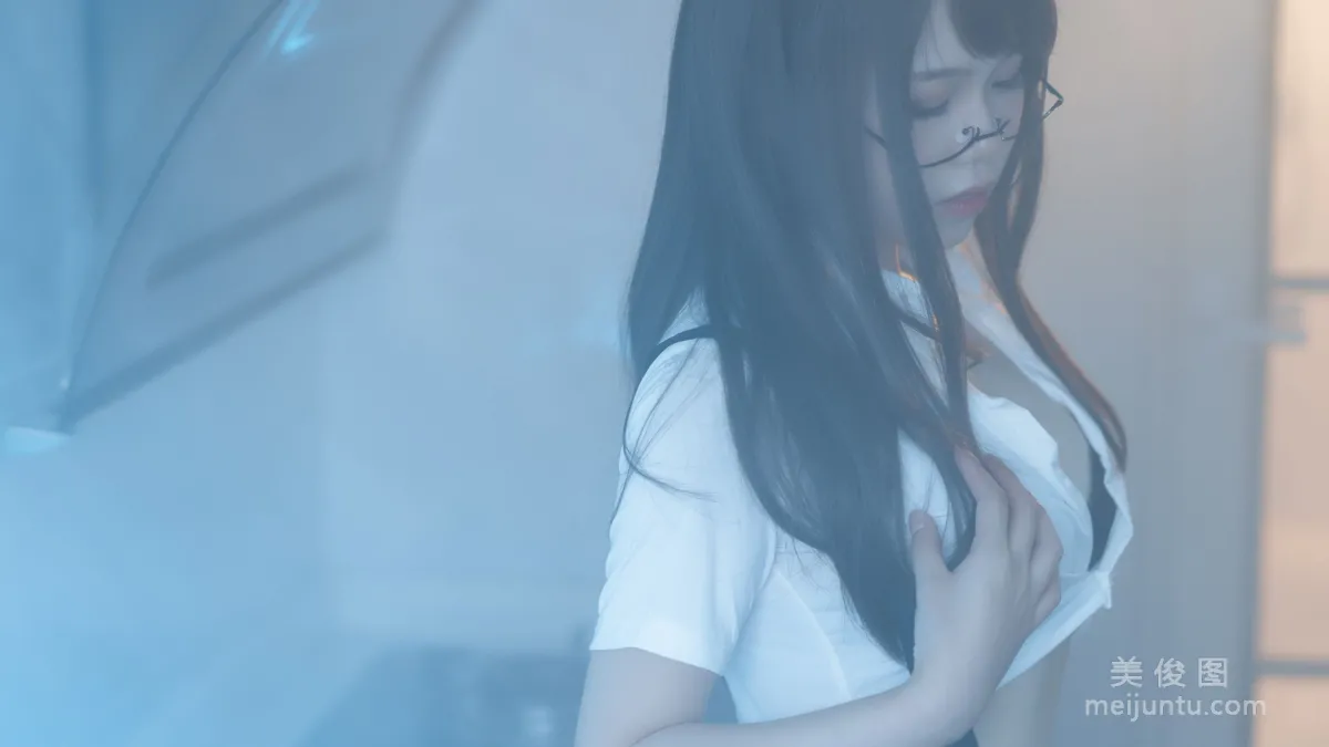 [Cosplay] Qiyue Miaozi, Glasses Girl No.1 Photo Set photo 16