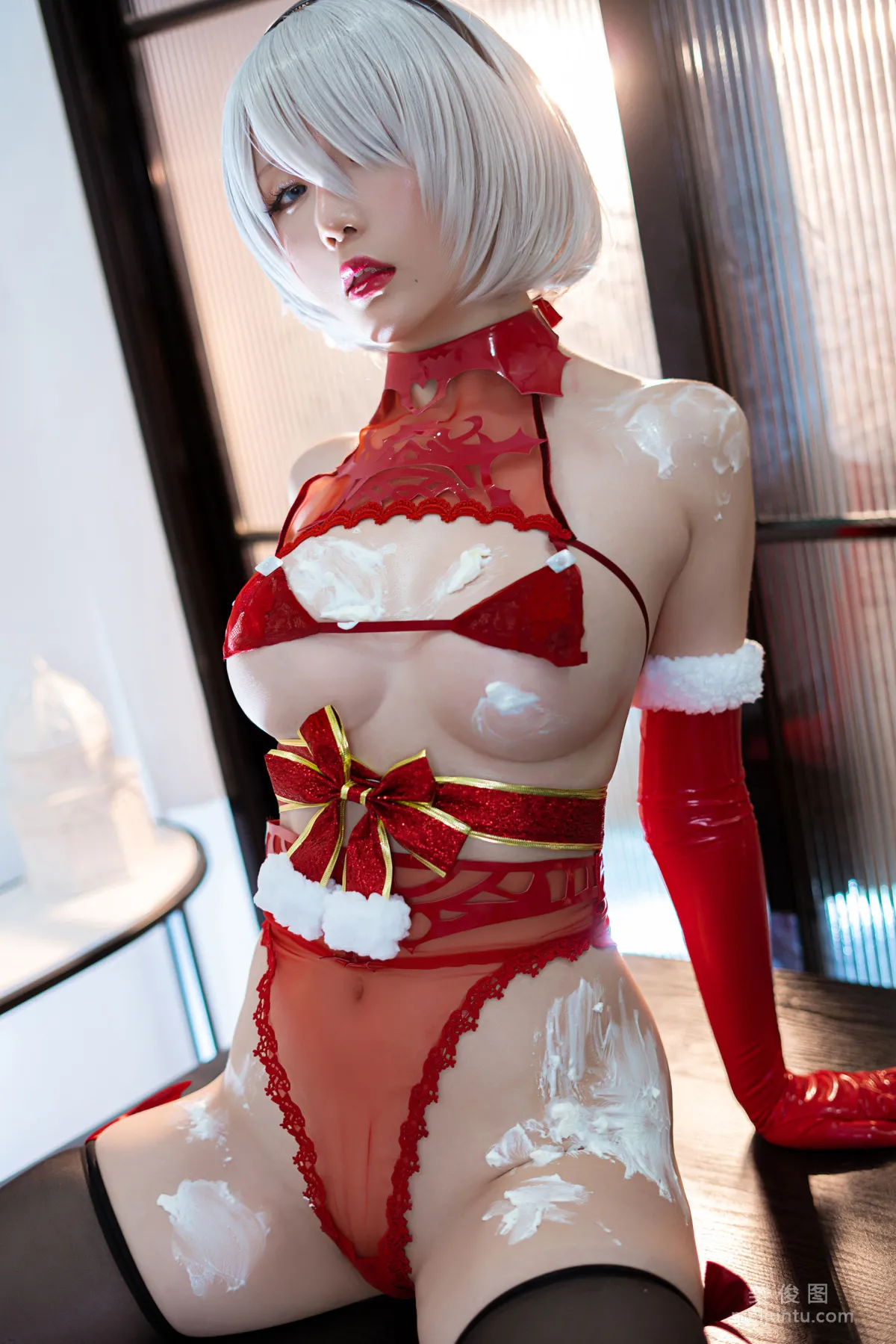 Coser小姐姐星之迟迟 - 圣诞2B 写真套图71