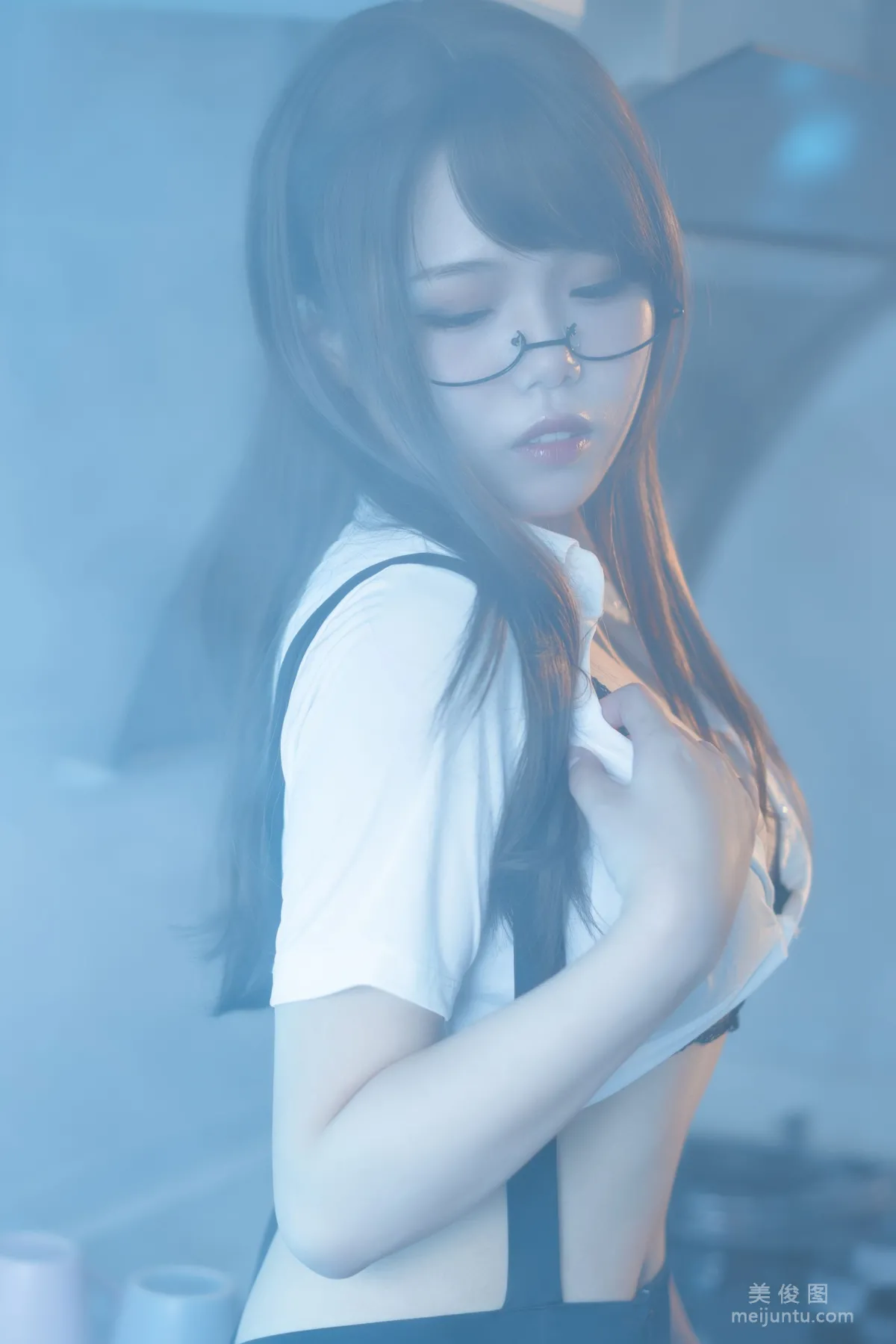 [Cosplay] Qiyue Miaozi, Glasses Girl No.1 Photo Set photo 7