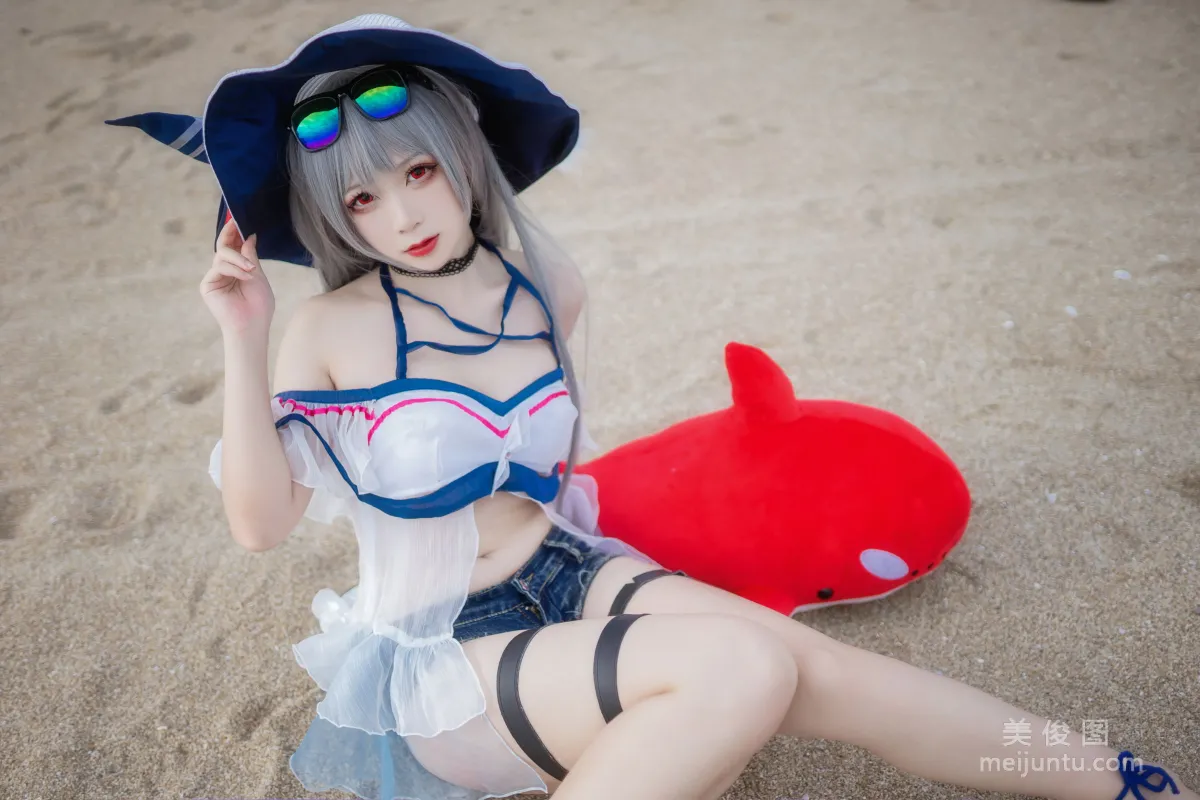 [Cosplay] Yingluojiang w - Skadi Swimsuit photo 7