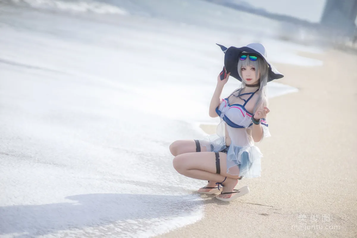 [Cosplay] Yingluojiang w - Skadi Swimsuit photo 18