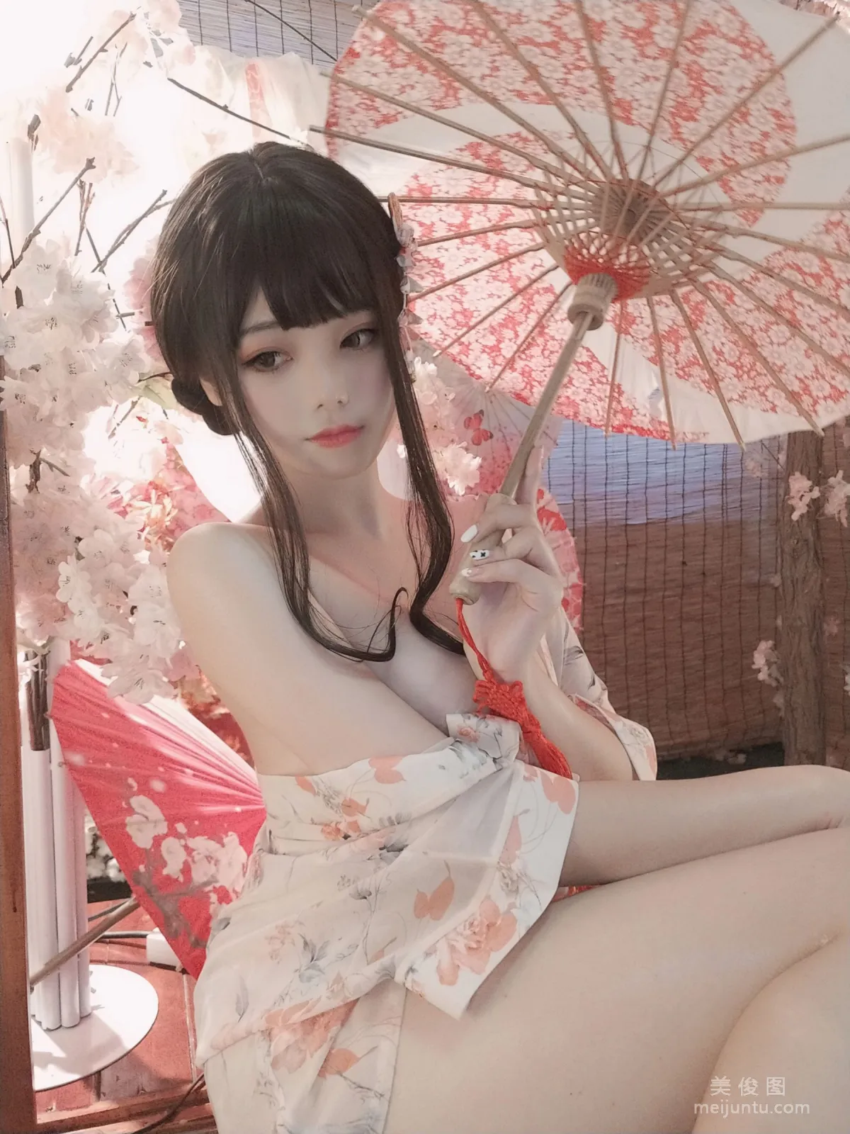 [Cosplay] Cute Girl Mizhi Maoqiu, Bath Girl photo 24